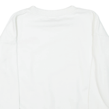 TOMMY HILFIGER Womens Sweatshirt White Crew Neck S