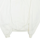 OSHKOSH Mens Sweatshirt White Button Neck M