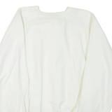 OSHKOSH Mens Sweatshirt White Button Neck M