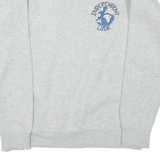 GILDAN Mens Sweatshirt Grey Crew Neck M