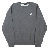 NIKE Mens Sweatshirt Grey Crew Neck M