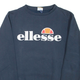 ELLESSE Womens Sweatshirt Blue Crew Neck UK 8
