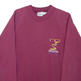 SCREEN STARS Mens Sweatshirt Maroon Crew Neck M