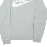 NIKE Mens Sweatshirt Grey Crew Neck S