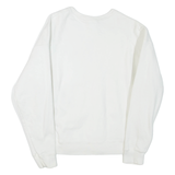 CHAMPION REVERSE WEAVE Womens Sweatshirt White Crew Neck L