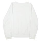LEVI'S Mens Sweatshirt White Crew Neck M