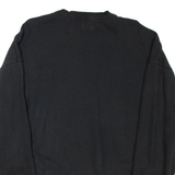 ADIDAS Germany Mens Sweatshirt Black Crew Neck L