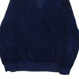 Mens Sweatshirt Blue 1/4 Zip S