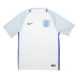 NIKE England Shirt 2016 Mens T-Shirt White V-Neck S
