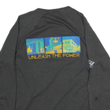 CARHARTT Relaxed Fit Mens T-Shirt Grey Long Sleeve M