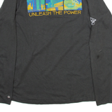 CARHARTT Relaxed Fit Mens T-Shirt Grey Long Sleeve M