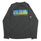 CARHARTT Relaxed Fit Mens T-Shirt Grey Long Sleeve M