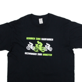 GILDAN Mens T-Shirt Black XL