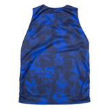 Mens Jersey Blue Sleeveless M
