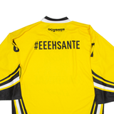 Cardinal Mens Jersey Yellow Long Sleeve V-Neck XL