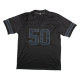 Mens Jersey Black V-Neck M