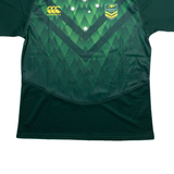 Kangaroos Mens T-Shirt Green L