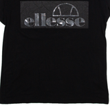 ELLESSE Womens T-Shirt Black XS