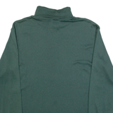 BOBBIE BROOKS Womens Jumper Green Roll Neck 90s Tight Knit M