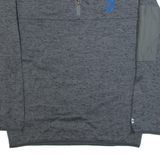 CHAMPION Spartans USA Mens Fleece Grey 1/4 Zip M