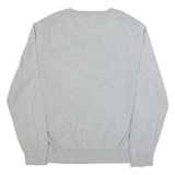 NAUTICA Mens Jumper Grey Tight Knit L