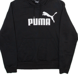 PUMA Womens Black Hoodie UK 16