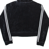 ADIDAS ORIGINALS Womens Black Hoodie UK 8