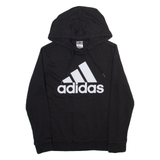 ADIDAS Womens Black Hoodie M