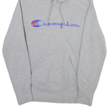 CHAMPION Mens Grey Hoodie S