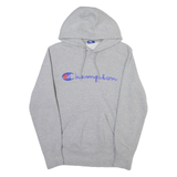 CHAMPION Mens Grey Hoodie S
