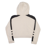 ADIDAS ORIGINALS Womens Cream Hoodie UK 10