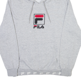 FILA Mens Grey Hoodie M