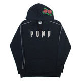 PUMA Womens Blue Hoodie UK 10