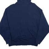 TOMMY JEANS Womens Blue Hoodie Full Zip XS