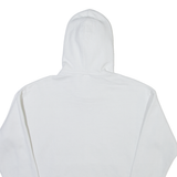 REEBOK Womens White Hoodie M