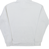 REEBOK Womens White Hoodie M