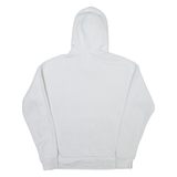 REEBOK Womens White Hoodie M
