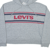 LEVI'S Womens Grey Hoodie M