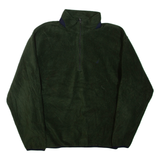 NAUTICA Mens Fleece Green 1/4 Zip M