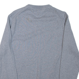 TOMMY HILFIGER Mens Jumper Grey V-Neck Tight Knit L
