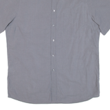 BOSS HUGO BOSS Mens Plain Shirt Grey L