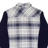 ARIZONA Womens Shirt Blue Check Long Sleeve UK 10