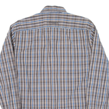 CAMEL ACTIVE Mens Shirt Blue Check Long Sleeve S