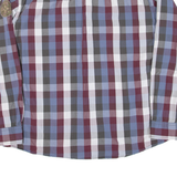 CAMEL ACTIVE Mens Shirt Blue Check Long Sleeve 2XL