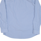 GAP Mens Shirt Blue Striped Long Sleeve L