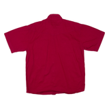 UNDERGROUND Mens Denim Shirt Red L