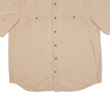 CARHARTT Relaxed Fit Mens Plain Shirt Brown XL