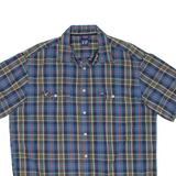 GAP Mens Shirt Blue Check L
