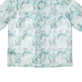 ZARA MEN Mens Shirt Green Crazy Pattern M