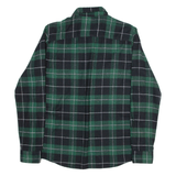 BLUENOTES Mens Shirt Green Check Long Sleeve M